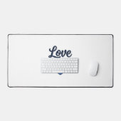 Love Regenboog Hart Pride Vector T-shirt Ontwerp_1 Bureaumat (Keyboard & Muis)