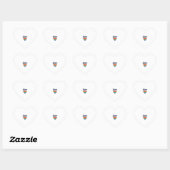 Love Regenboog Hart Pride Vector T-shirt Ontwerp_1 Sticker (Vel)