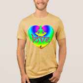Love Regenboog Intenties Hart T-Shirt (Voorkant)