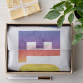 LOVE regenboog Tissuepapier (Geschenk)