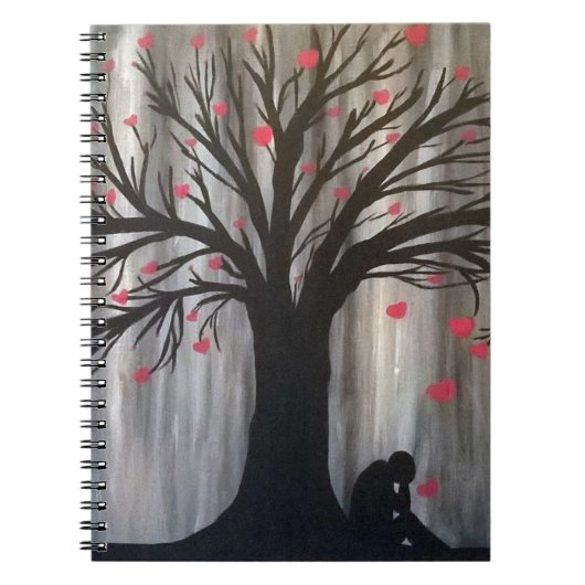 Love Reigns Down Spiral Notitieboek (Voorkant)