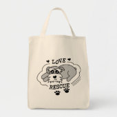Love Rescue - Grocery Tote Bag (Voorkant)