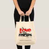 Love Rescues Tote Bag (Voorkant (product))