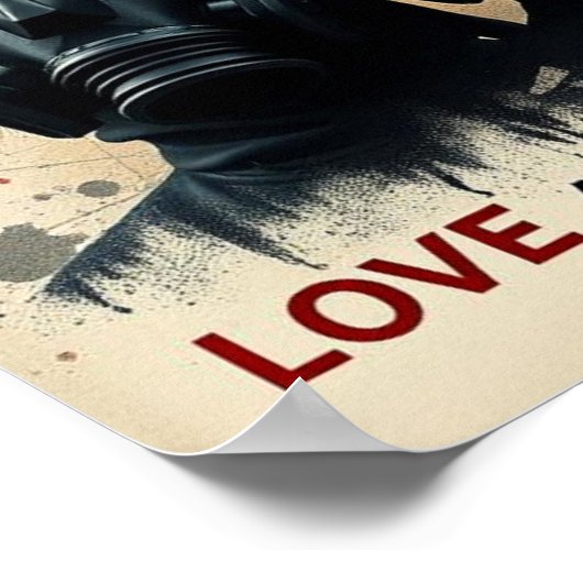 LOVE & RESISTANCE Modern Graphic 2 Poster (Hoek)