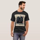 LOVE & RESISTANCE Modern Graphic 2 T-shirt (Voorkant volledig)