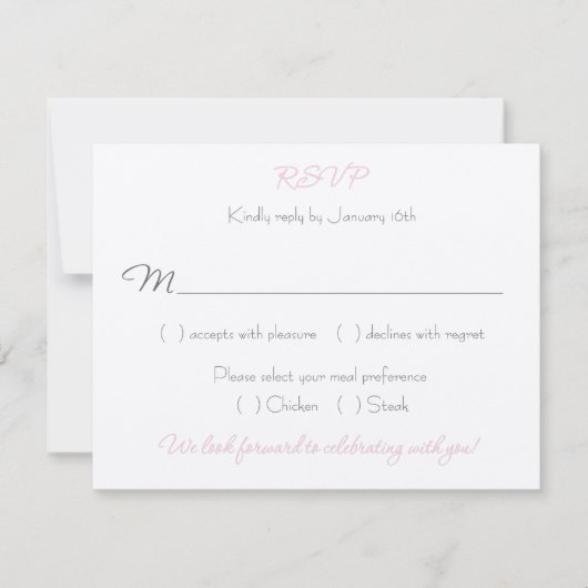 Love Response Briefkaart (Voorkant)