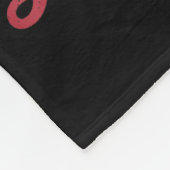 Love Retro Bites Fishing Fisherman Valentines Day  Fleece Deken (Hoek)