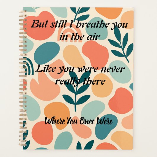 Love Rewritten by the Stars, Chosen, video version Planner (Voorkant)