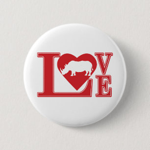 Love-Rhinos Ronde Button 5,7 Cm