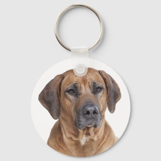 Love Rhodesian Ridgeback Puppy Dog Sleutelhanger (Voorkant)