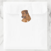 Love Rhodesian Ridgeback Puppy Dog Stickers (Tas)