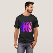 Love Rhythmic Gymnastics T-shirt (Voorkant volledig)