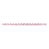 Love Ribbon Paper Kisses Valentijns Custom Ribbon Satijnen Lint (Voorkant)