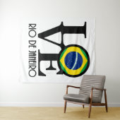 LOVE Rio de Janeiro Wandkleed (In Situ (horizontaal))
