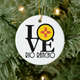 LOVE Rio Rancho Keramisch Ornament