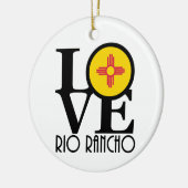 LOVE Rio Rancho Keramisch Ornament (Links)