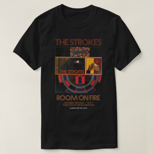 Love Rock Band the Strokes Tour Gift T-shirt (Design voorkant)