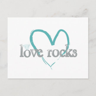 Love Rocks Briefkaart