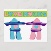 Love Rocks Briefkaart (Voorkant)