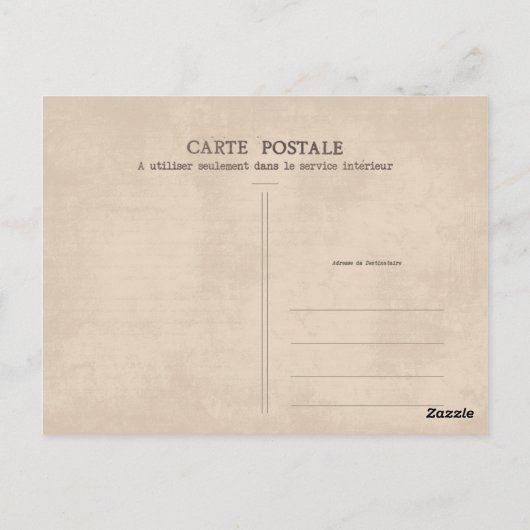 Love Rocks My World  Briefkaart (Achterkant)