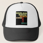 Love Rocks Trucker Pet (Voorkant)