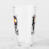 LOVE Rocky Ford Colorado Glas (Rechts)