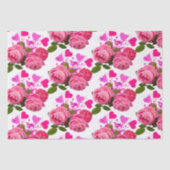 Love Roink Floral Pattern Tissuepapier (Voorkant)