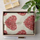 Love Romantic Floral Hearts Wedding Jubileum Tissuepapier (Geschenk)