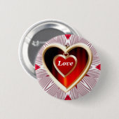 Love_ Ronde Button 5,7 Cm (Voorkant /achterkant)
