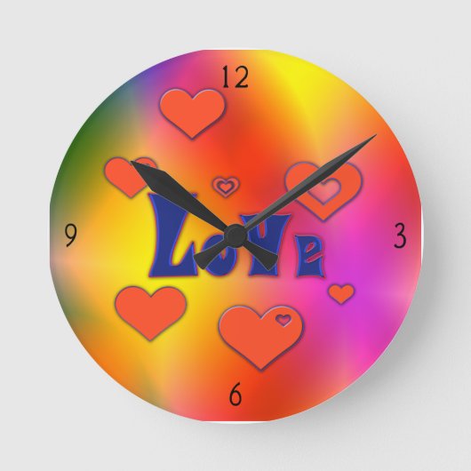 Love ronde klok (Voorkant)