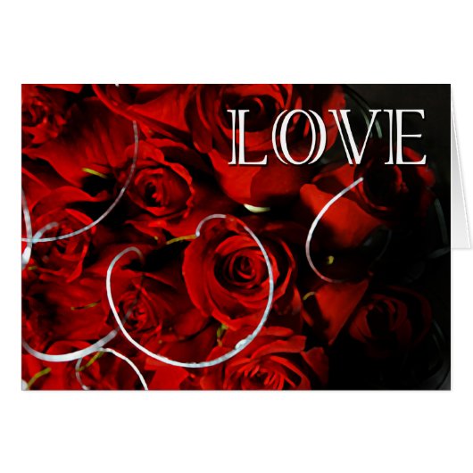 Love Roos - Card (Voorkant Horizontaal)