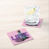 LOVE Roos Fles Onderzetter Set (Insitu)