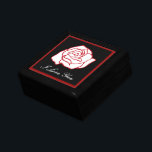 Love Roos Jewelry Box Cadeaudoosje<br><div class="desc">Zeg dat ik van je hou met deze  roos juwelendoos. Gebruik deze houten doos om juwelen,  keepsakes,  een trouwring,  enz. op te slaan. Het ontwerp is van origineel kunstwerk.</div>