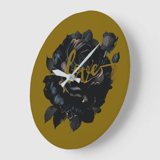 Love Roos wandklok (Hoek)