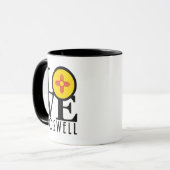 LOVE Roswell New Mexico 11oz Mok (Voorkant links)
