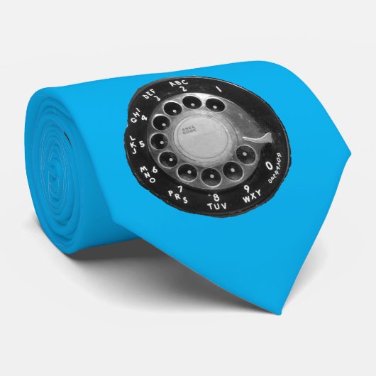 Love Rotary Dial Stropdas (Opgerold)