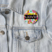 Love Round Button (In situ)