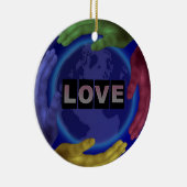 Love Round Ornament (Rechts)