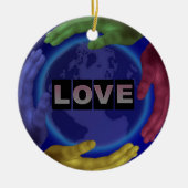 Love Round Ornament (Voorkant)