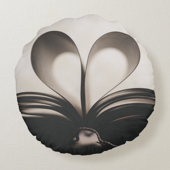 Love Round Pillow Rond Kussen (Achterkant)