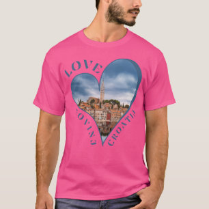 Love Rovinj Croatia T-shirt