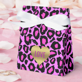 Love Roze & Luipaard Feest Borrel Bedankdoosjes