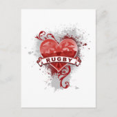 Love Rugby Briefkaart (Voorkant)