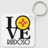 LOVE Ruidoso New Mexico Sleutelhanger (Achterkant)