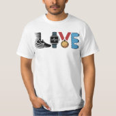 Love Run T-shirt (Voorkant)