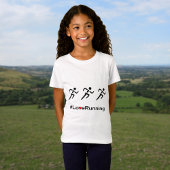 Love Running slogan runners T-shirt