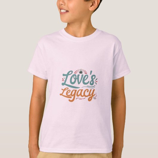 Love’s Legacy Boys T-shirt (Voorkant)
