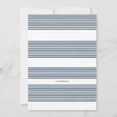 Love Sailing Invitation Kaart (Achterkant)