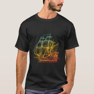 Love Sailing Love  Sail Boat Ocean Gift Des T-shirt
