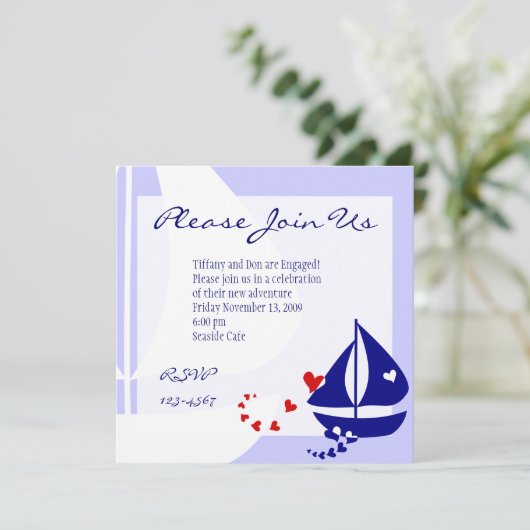 Love Sails Kaart (Staand voorkant)